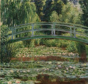 A japán gyaloghíd és a tavirózsa medence, Giverny