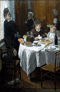 Az ebéd alkotó: Claude Monet