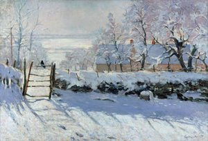 A szarka, 1869 alkotó: Claude Monet