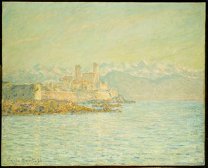Az antibes-i régi erőd (olaj, vászon) alkotó: Claude Monet