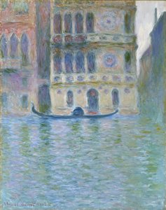 "The Palazzo Dario", 1908 alkotó: Claude Monet