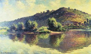 A Szajna Port-Villezben, 1883 alkotó: Claude Monet