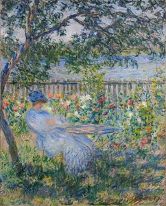A terasz Vétheuilban alkotó: Claude Monet