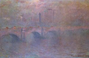 A Temze a Waterloo-hídnál, 1903 alkotó: Claude Monet