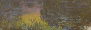 A tavirózsák - lemenő nap alkotó: Claude Monet