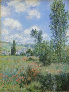 Vetheuil kilátása alkotó: Claude Monet