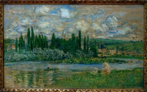 Vue de Vetheuil (Kilátás a Vetheuil sur Seine-re) alkotó: Claude Monet