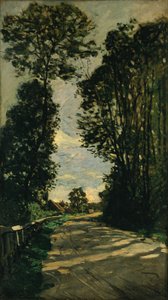 A Saint-Siméon farm sétánya, 1864 alkotó: Claude Monet