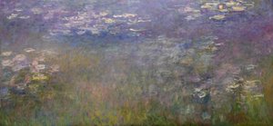 Vízililiomok (Agapanthus) alkotó: Claude Monet