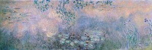 Tavirózsa (a tavirózsa tó íriszekkel) alkotó: Claude Monet