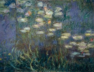 Tavirózsa (részlet) (olaj, vászon) alkotó: Claude Monet