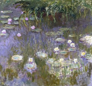 Vízililiomok alkotó: Claude Monet