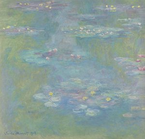 Vízililiom; Nympheas, 1908 alkotó: Claude Monet