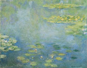 Tavirózsák, 1906 körül (olaj, vászon) alkotó: Claude Monet