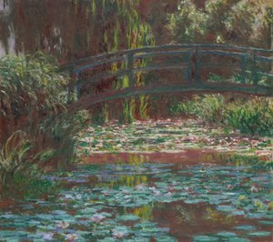 Tavirózsa tó alkotó: Claude Monet