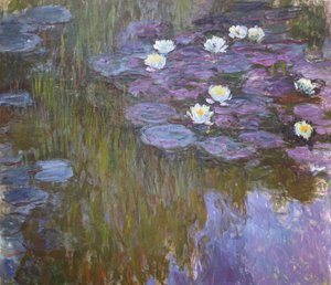 Vízililiom alkotó: Claude Monet