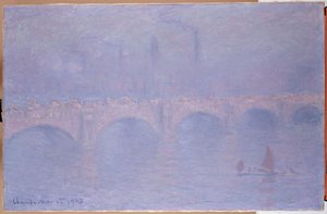 Waterloo híd, Hazy Sunshine alkotó: Claude Monet