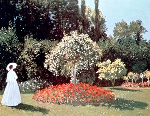 Nő a kertben, Sainte Adresse, 1867 alkotó: Claude Monet