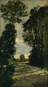 Séta (Saint-Siméon tanya útja) alkotó: Claude Monet