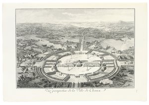 Chaux város perspektivikus képe, 1804