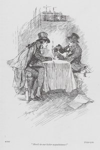 George Borrow illusztrációja a Lavengróhoz (litográfia) alkotó: Claude Shepperson