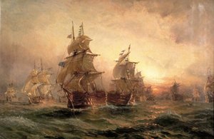 Trafalgar estéje, 1890