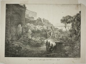 Kilátás a Tivoli Villa d