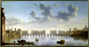 Old London Bridge (olaj), 1630 körül