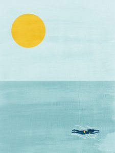 Ocean Sun úszó alkotó: Claudia Spano'