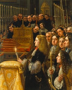 A Sagrada Forma imádása II. Károly spanyol király által