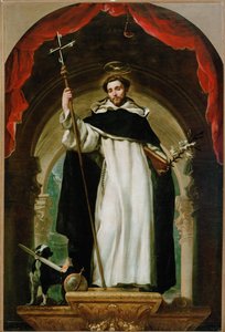 Saint Dominic de Guzman (festmény, vászon)