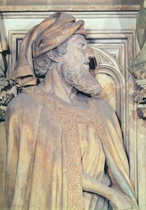 Mózes kútja, Dániel részlete a hatszögletű talapzatról, 1395-1404 kő