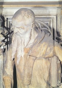 Mózes kútja, Ézsaiás részlete a hatszögletű talapzatról, 1395-1404 kő