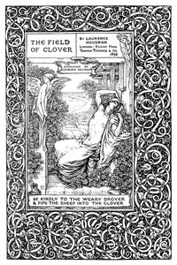 Címlap a Lóhere mezőjéhez, 1899. alkotó: Clemence Housman