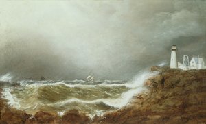Eastern Point Light, Gloucester kikötő alkotó: Clement Drew