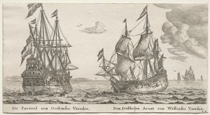 Különféle hajók és Amszterdam kilátásai (Verscheÿde Schepen en Gesichten van Amstelredam), II. rész: A gyöngy és kelet-indiai, A kettős sas, nyugat-indiai