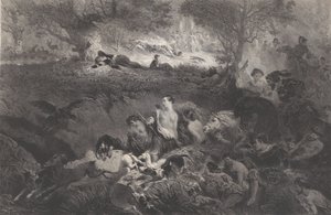 Vadászati álmok, 1858. alkotó: Célestin Nanteuil