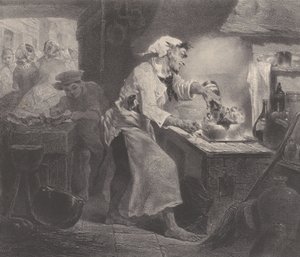 Az ördög lányai, kb. 1848-62. alkotó: Célestin Nanteuil
