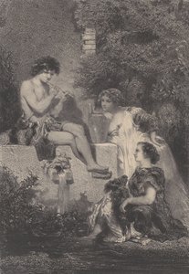 A szökőkút, kb. 1830-70.