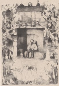 Egy elítélt ember utolsó napja, 1833. alkotó: Célestin Nanteuil