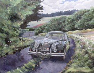Jaguar XK150 Cruising