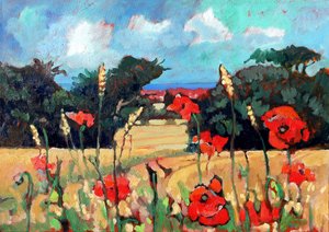Kent Poppies, 2007 (akril, vászon)