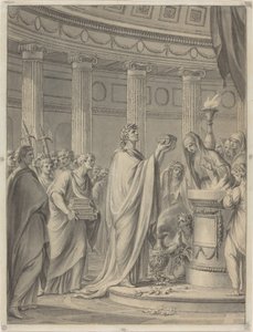 Ősi áldozat alkotó: Clément Pierre Marillier