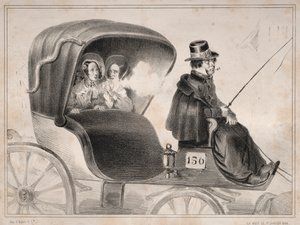 Hírek: A közautók hátrányai: A... kocsisa, 1839.