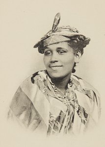 MARTINIQUE - típus és kreol jelmez, kb. 1910. alkotó: Cochet