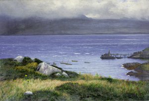 Kilátás a Lamlash-ről, 1882 alkotó: Colin Hunter