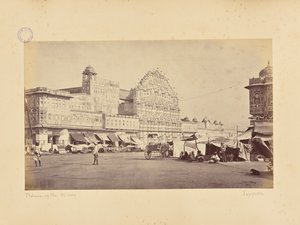 Jaypur; A Hauwa Mahal, vagy a Szél Palotája alkotó: Colin Murray