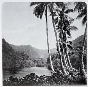 Hitiaa Lake, Tahitiből, Londonban, 1882