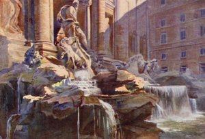 Trevi-kút, Róma alkotó: Commendator Formilli