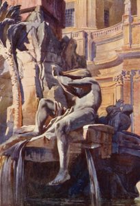 A Piazza Navona szökőkútja, Róma alkotó: Commendator Formilli